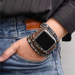 Boho Bead Watch Band Bracelet for Apple Watch 40mm